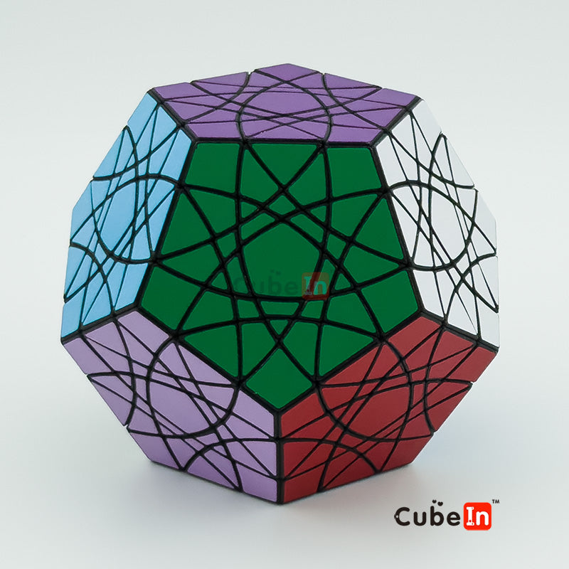 Aocube Lotus Dodecahedron - 30-Axis Deep-Cut Jumble Puzzle by Mr