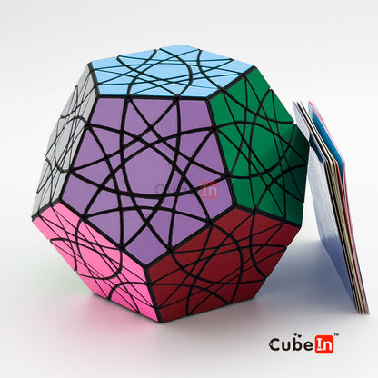 Aocube Lotus Dodecaedro - Rompecabezas Elite de Corte Profundo