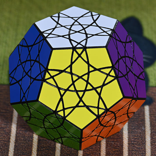 Aocube Kite Dodecahedron – 30-Axis Deep Cut Edge-Turning Puzzle