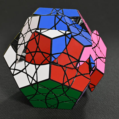 Aocube Kite Dodecahedron – 30-Axis Deep Cut Edge-Turning Puzzle