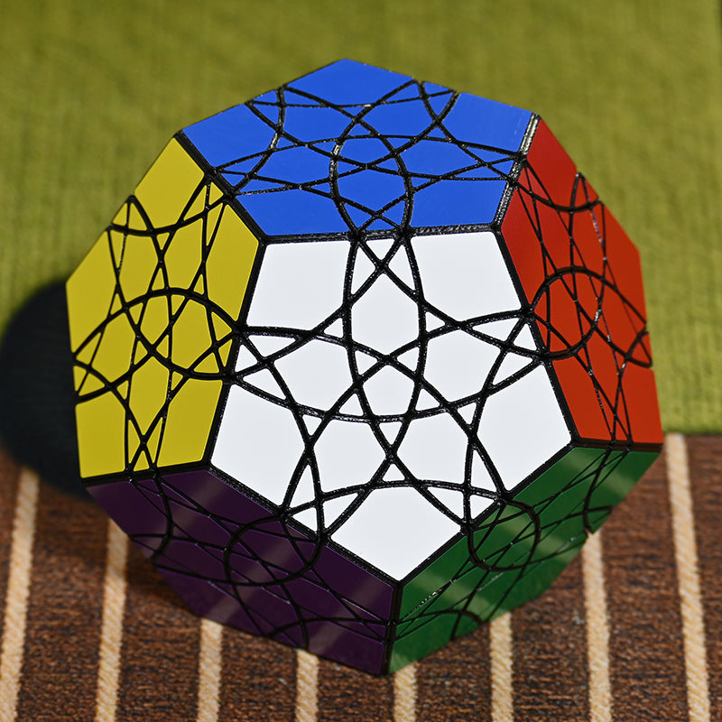 Aocube Kite Dodecahedron – 30-Axis Deep Cut Edge-Turning Puzzle
