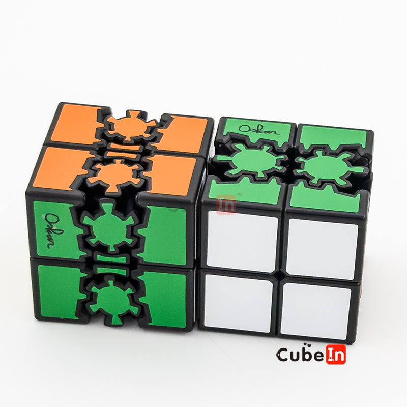 Bram and Oskar Gear 2x2 Cube / Plus - Calvin's Puzzle Manufacturing