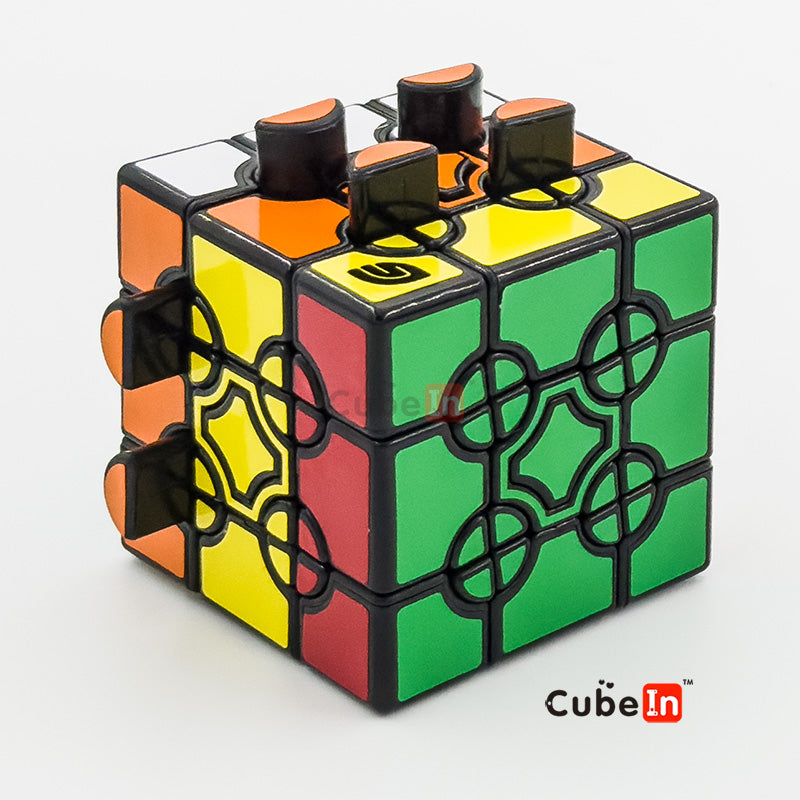 Calvin's Puzzle Gear Orbit City Cube - Sam Jiang Mechanical Twist Puzzle (Free Shipping)