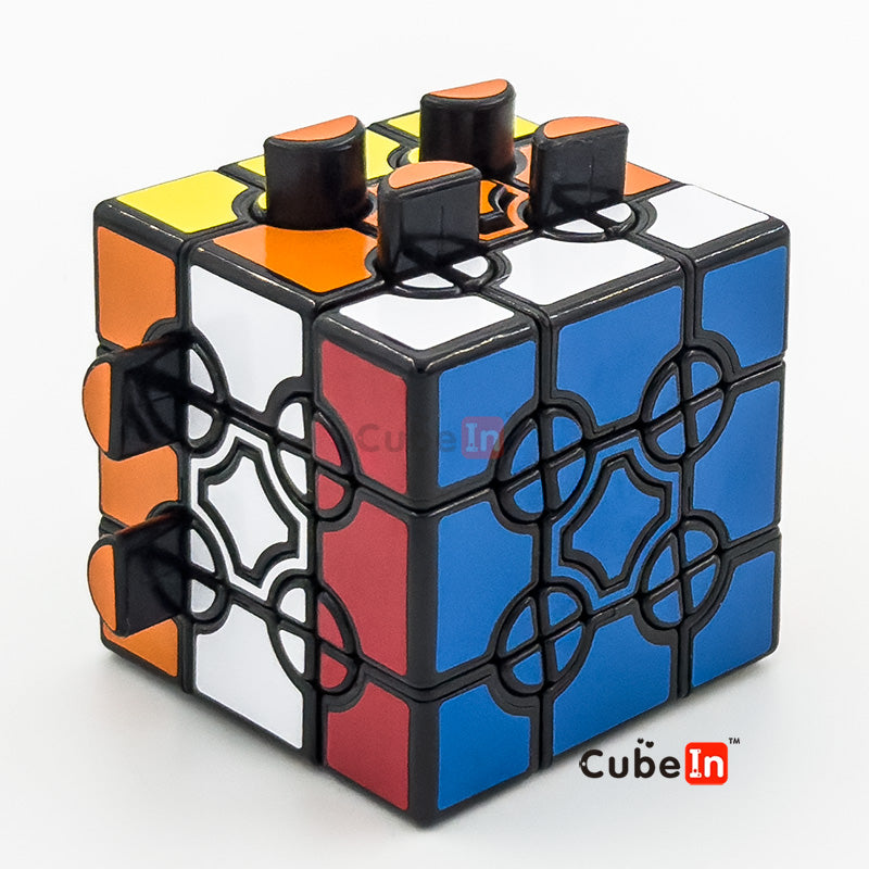 Calvin's Puzzle Gear Orbit City Cube - Sam Jiang Mechanical Twist Puzzle (Free Shipping)