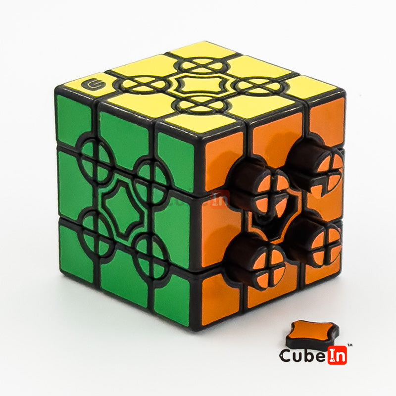 Calvin's Puzzle Gear Orbit City Cube - Sam Jiang Mechanical Twist Puzzle (Free Shipping)