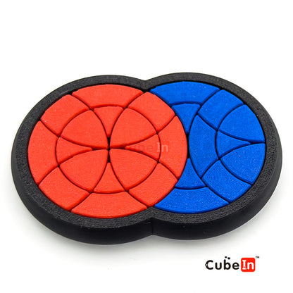 Cube4you Crazy Lotica Puzzle - Elite 3D-Printed Concentric Intersecting Circle
