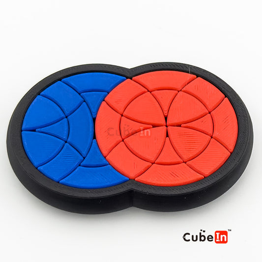 Cube4you Crazy Lotica Puzzle - Elite 3D-Printed Concentric Intersecting Circle