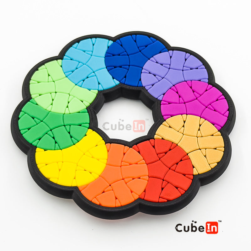 Cube4you Fragmentation Wind-Fire Wheel Puzzle