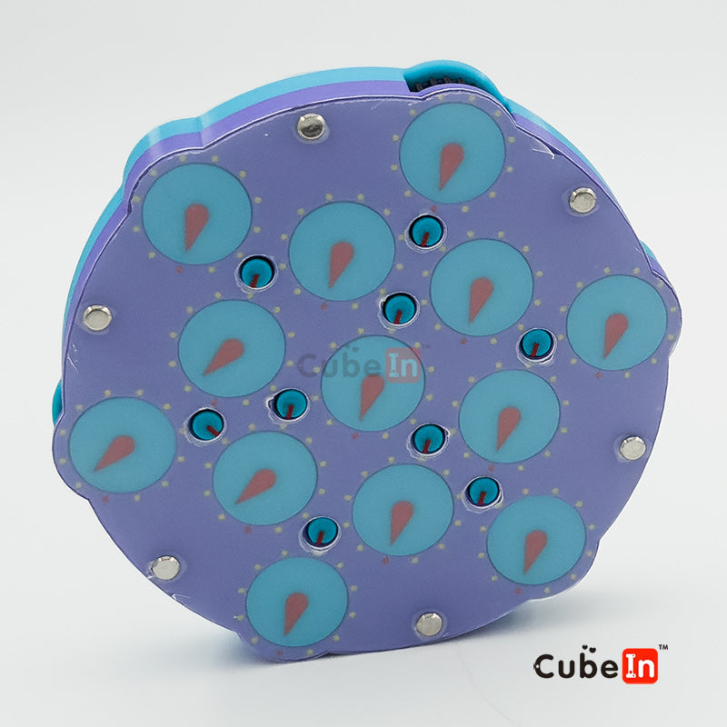 Cube4you Reloj Hexagrama 13 Magnético