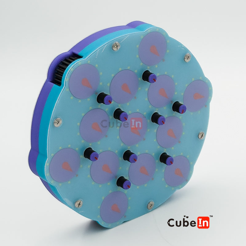 Cube4you Reloj Hexagrama 13 Magnético