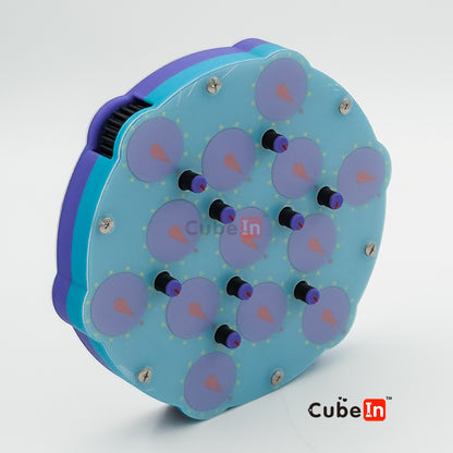 Cube4you Reloj Hexagrama 13 Magnético