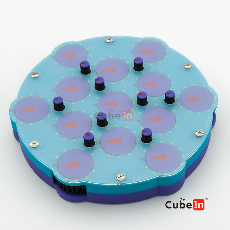 Cube4you Reloj Hexagrama 13 Magnético