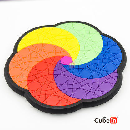 Cube4you Rainbow Arecibo Plus Puzzle -Complex Intersecting  Logic Puzzle