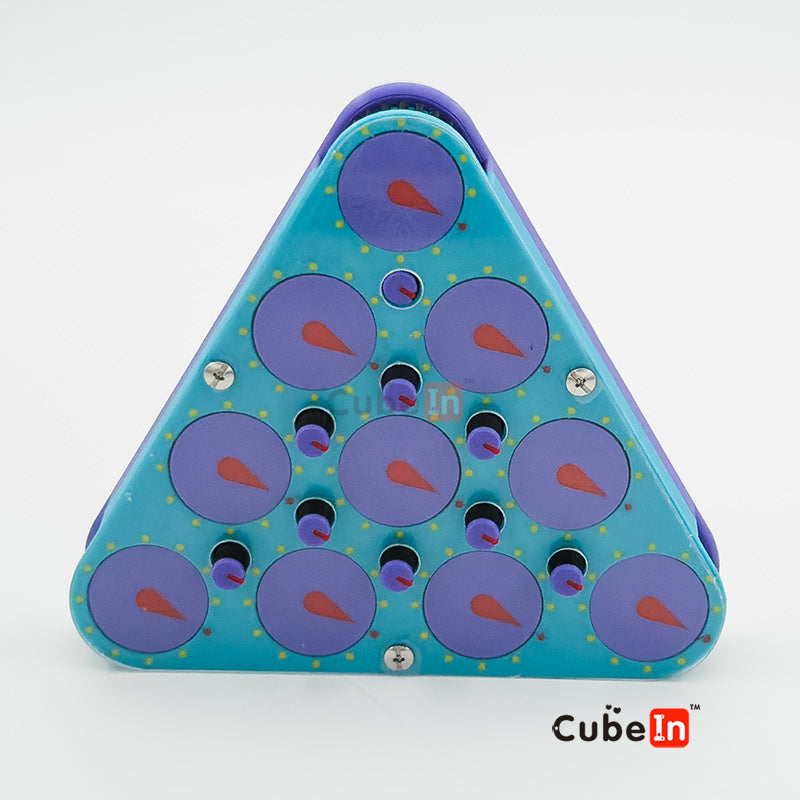 Reloj magnético Cube4you Triangle-10 (Impreso en 3D)