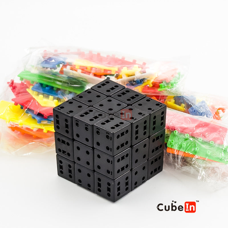 Набор для самостоятельной сборки кубика CubeTwist Bandaged Cube, стандартное издание.