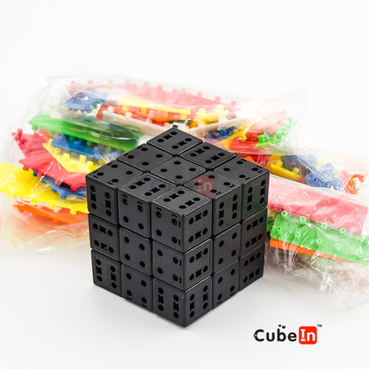 Набор для самостоятельной сборки кубика CubeTwist Bandaged Cube, стандартное издание.
