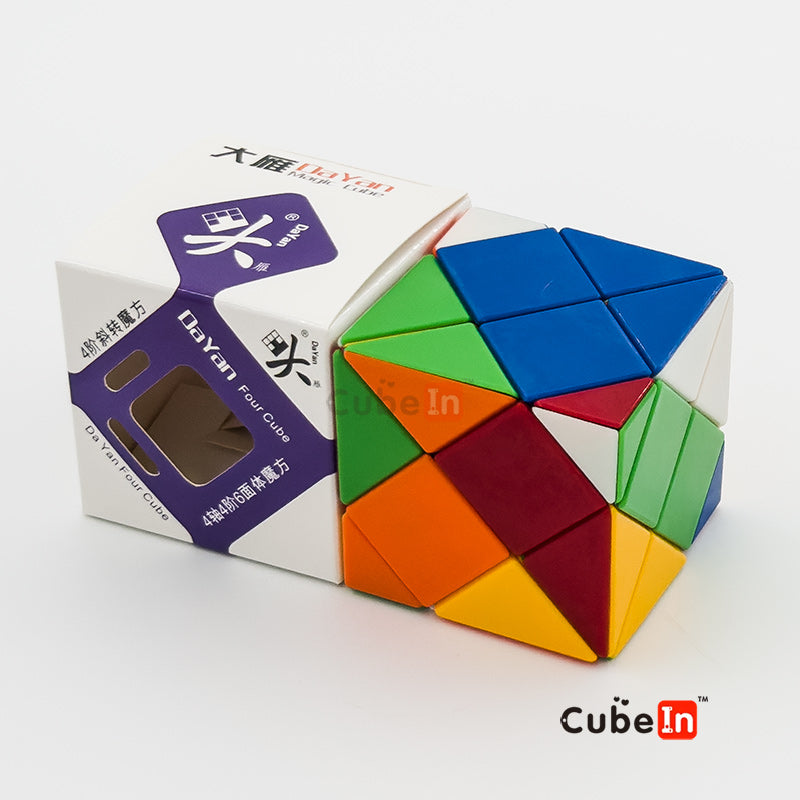 Cubo Skewb DaYan Dino F - Cubo de cuatro ejes