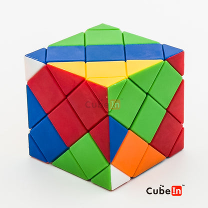 Cubo DaYan Master F Skewb - Asimétrico de 4 ejes y 5 rangos
