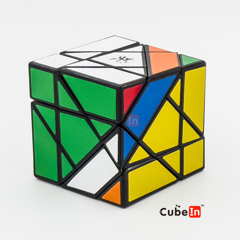 Dayan Extreme Tangram Cube - 6.15cm Multi-Axis Geometric Twisty Puzzle