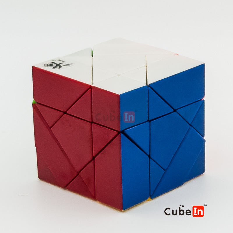 Dayan Extreme Tangram Cube - 6.15cm Multi-Axis Geometric Twisty Puzzle