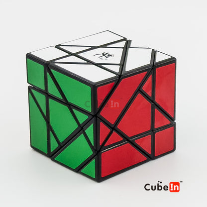 Dayan Extreme Tangram Cube - 6.15cm Multi-Axis Geometric Twisty Puzzle