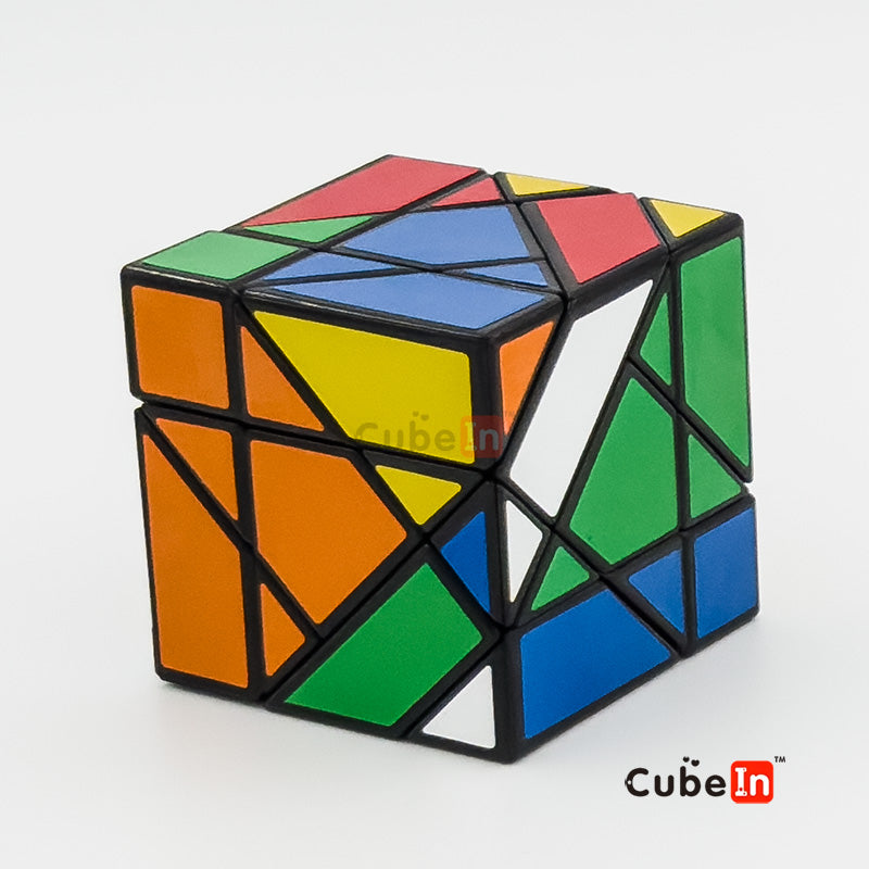 Dayan Extreme Tangram Cube - 6.15cm Multi-Axis Geometric Twisty Puzzle