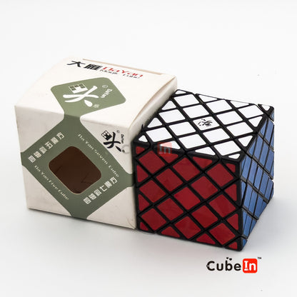 Dayan Professor Skewb Cube - 5.8cm Rare Multi-Axis Polyhedral Puzzle