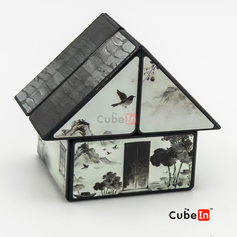 Cubo Diansheng X2 - Rompecabezas Casa Jiangnan a Tinta China
