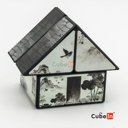 Cubo Diansheng X2 - Rompecabezas Casa Jiangnan a Tinta China
