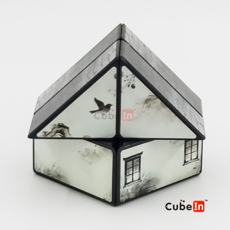 Cubo Diansheng X2 - Rompecabezas Casa Jiangnan a Tinta China