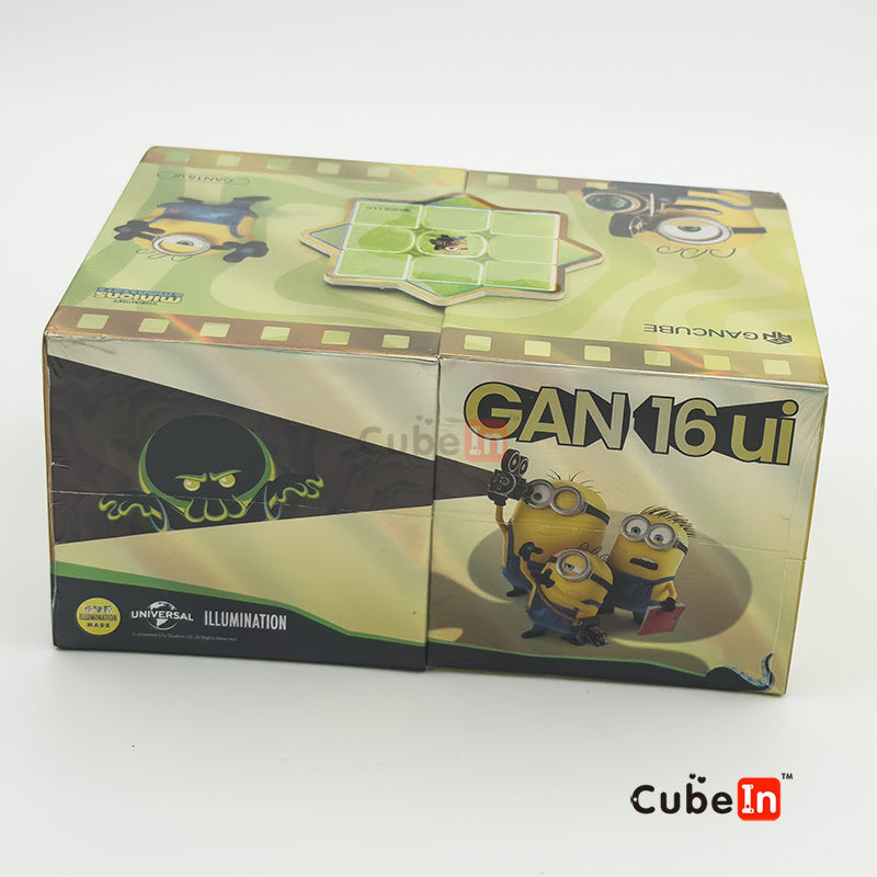 GAN 16ui MagLev Max 3x3 Minions Smart Cube - Edición Co-Branded