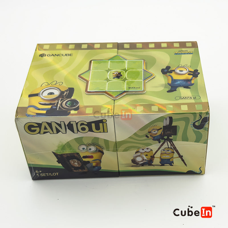 GAN 16ui MagLev Max 3x3 Minions Smart Cube - Edición Co-Branded