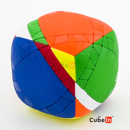 Gecube Hyper-Ellipsoid Mixup Skewb - Petg 3D printed