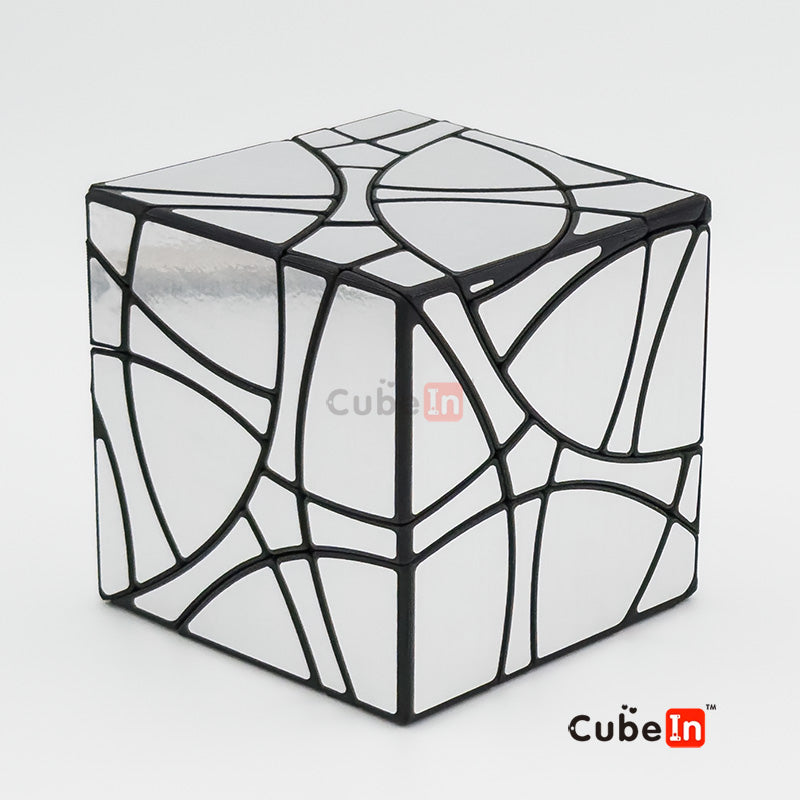 Зеркальная тумба Gecube, напечатанная на 3D-принтере в стиле Megaminx.