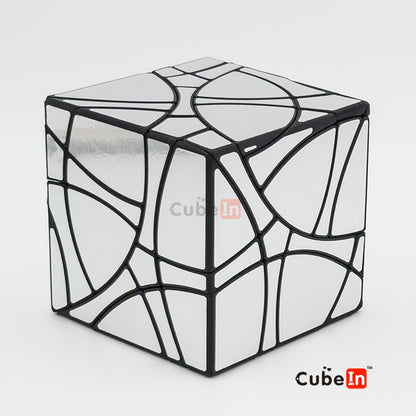 Зеркальная тумба Gecube, напечатанная на 3D-принтере в стиле Megaminx.