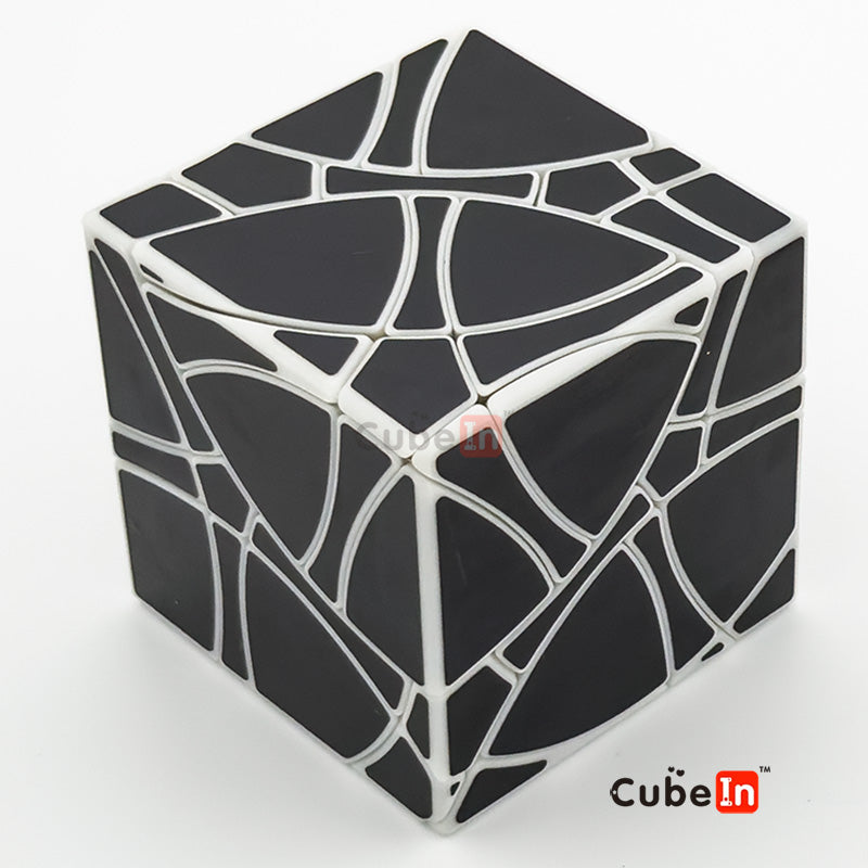 Зеркальная тумба Gecube, напечатанная на 3D-принтере в стиле Megaminx.