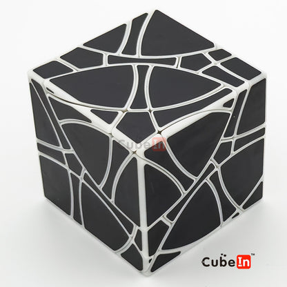 Зеркальная тумба Gecube, напечатанная на 3D-принтере в стиле Megaminx.