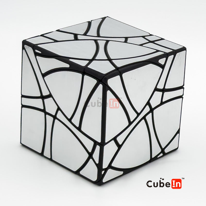 Зеркальная тумба Gecube, напечатанная на 3D-принтере в стиле Megaminx.