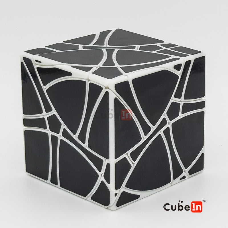 Зеркальная тумба Gecube, напечатанная на 3D-принтере в стиле Megaminx.