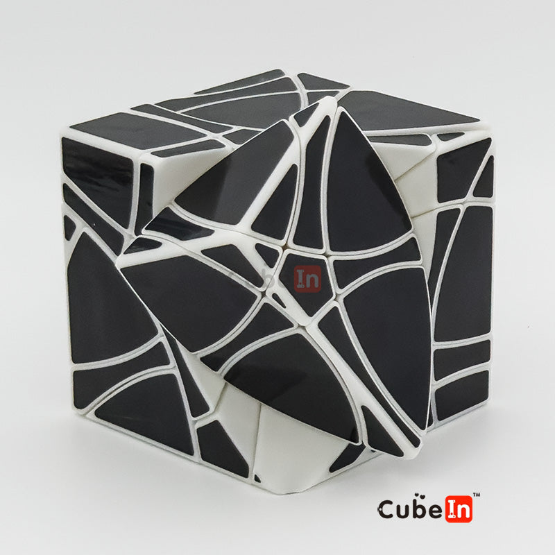 Зеркальная тумба Gecube, напечатанная на 3D-принтере в стиле Megaminx.