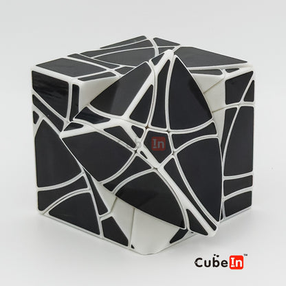 Зеркальная тумба Gecube, напечатанная на 3D-принтере в стиле Megaminx.
