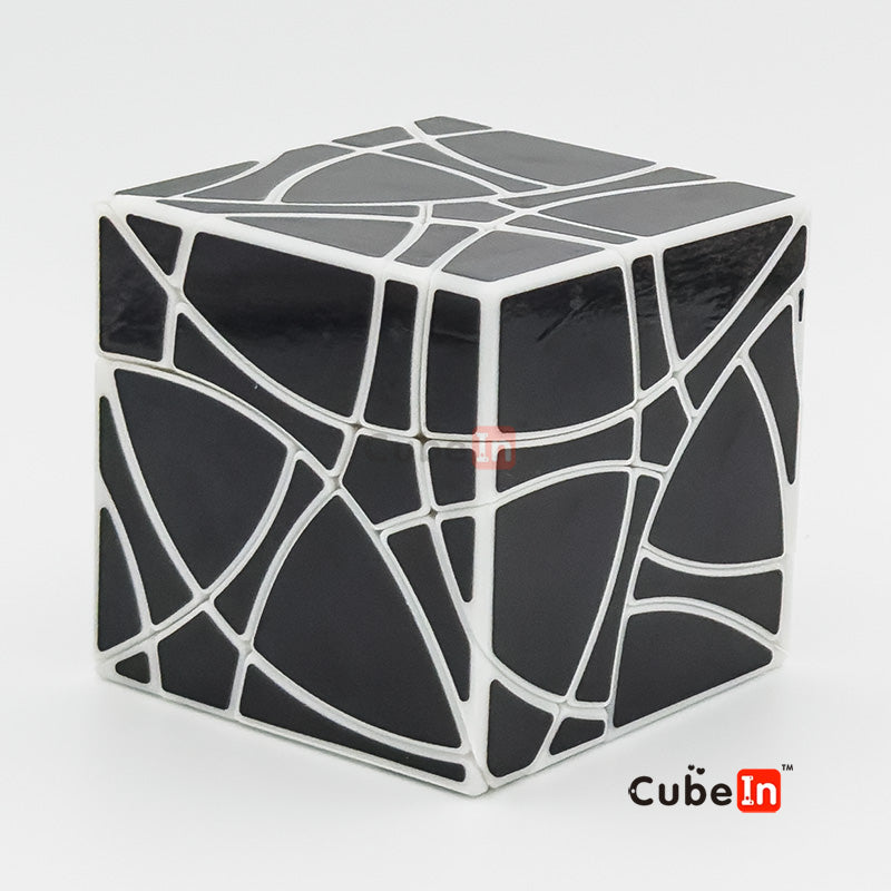 Зеркальная тумба Gecube, напечатанная на 3D-принтере в стиле Megaminx.