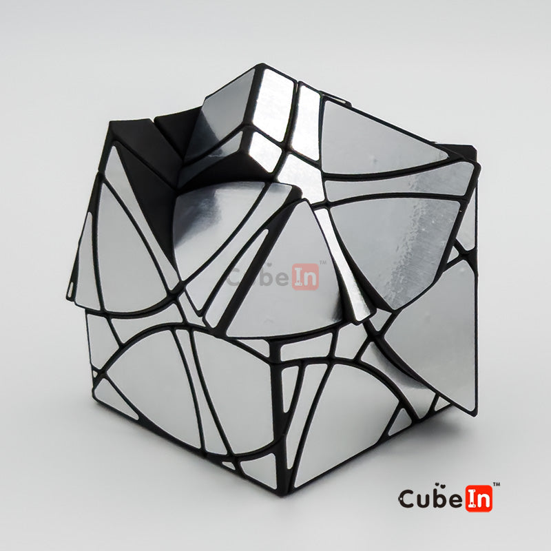 Зеркальная тумба Gecube, напечатанная на 3D-принтере в стиле Megaminx.