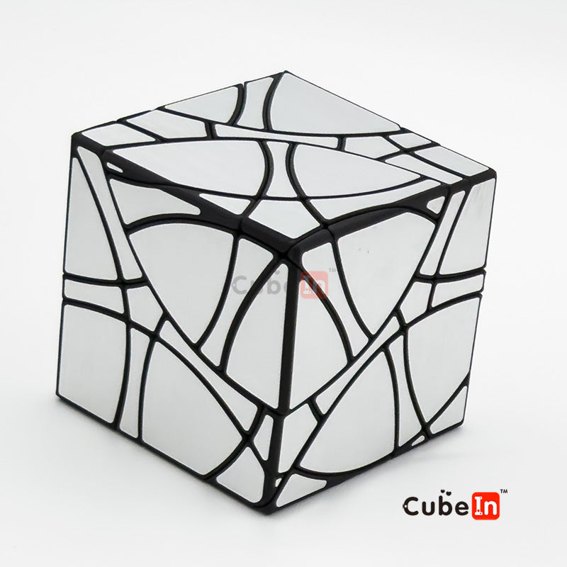Зеркальная тумба Gecube, напечатанная на 3D-принтере в стиле Megaminx.