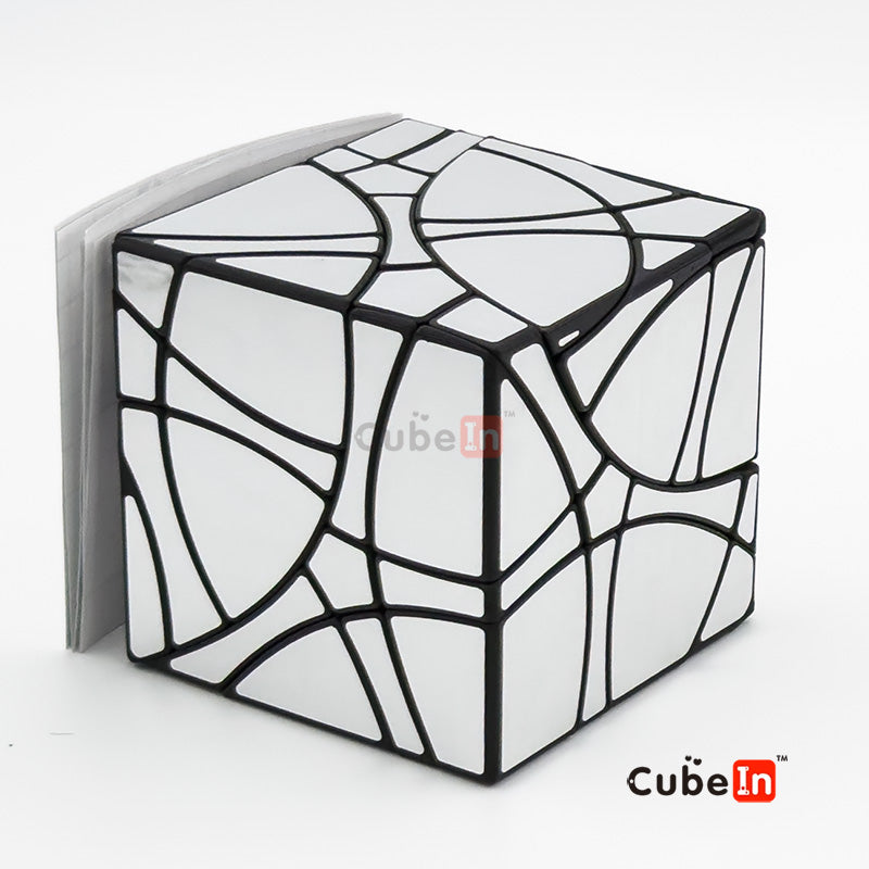 Зеркальная тумба Gecube, напечатанная на 3D-принтере в стиле Megaminx.