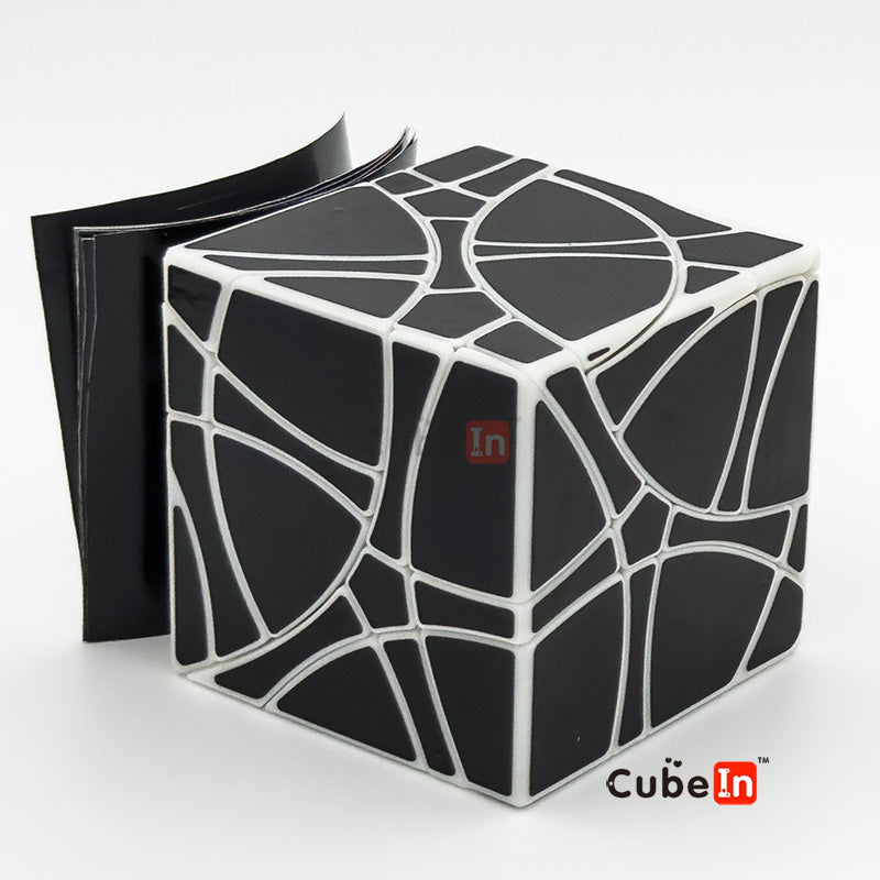 Зеркальная тумба Gecube, напечатанная на 3D-принтере в стиле Megaminx.