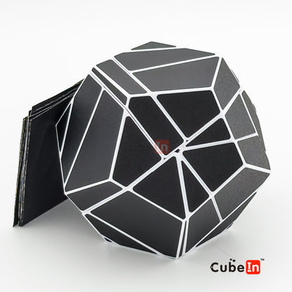 Головоломка Xi Ghost Megaminx SQ, напечатанная на 3D-принтере, MOD
