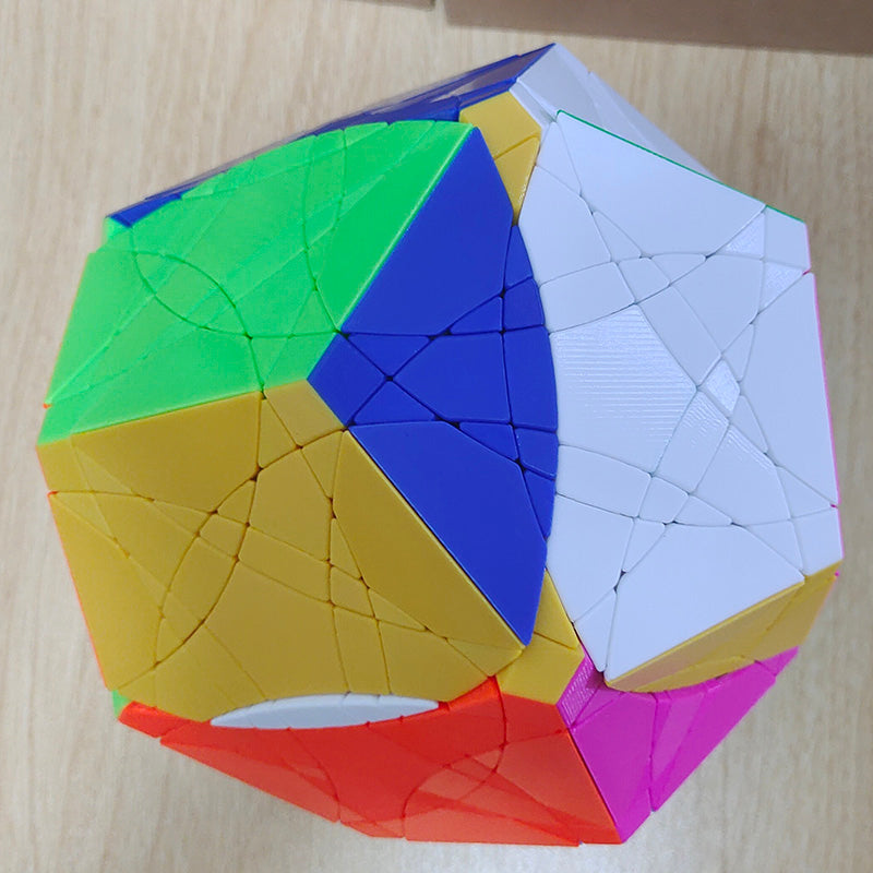 Gecube Golden Ratio Labyrinth Dodecahedron -15cm Jumbling Master's Puzzle
