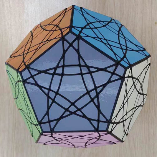 Gecube Golden Ratio Labyrinth Dodecahedron -15cm Jumbling Master's Puzzle