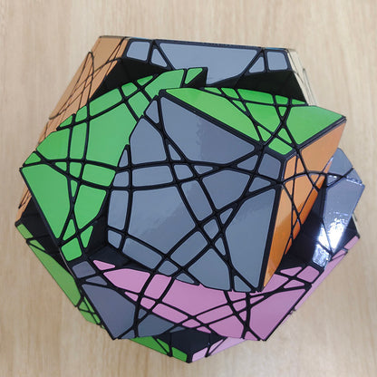 Gecube Golden Ratio Labyrinth Dodecahedron -15cm Jumbling Master's Puzzle